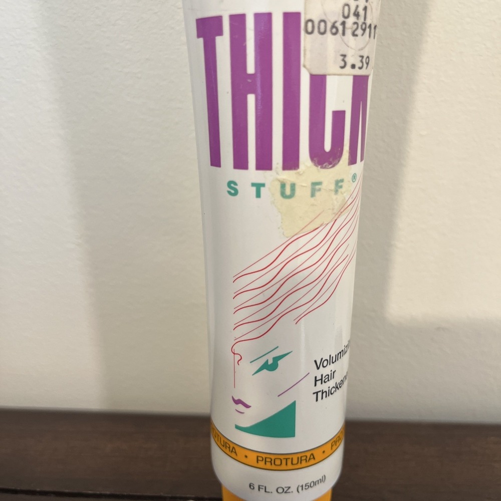 Thick Stuff Volumizing Hair Thickener Protura 1988 HTF NOS Modern Research - Picture 2 of 4